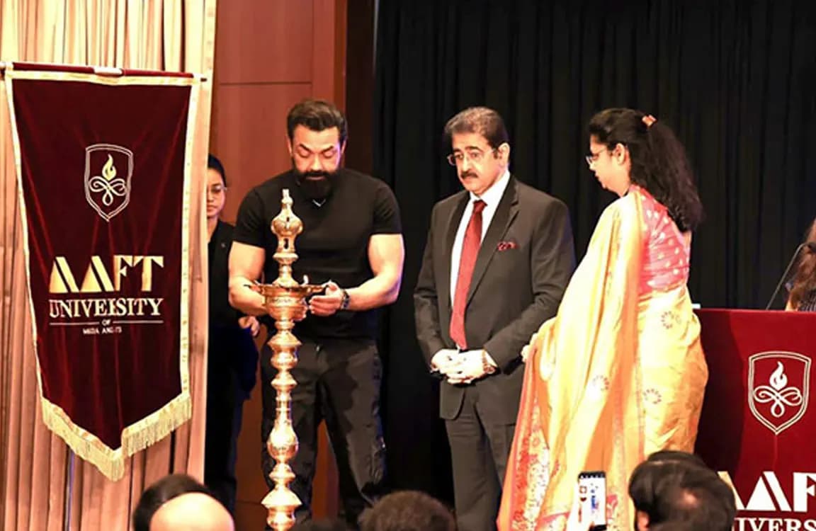 Renowned Actor Bobby Deol Inaugurates the 2023 Academic Session at AAFT University, Raipur